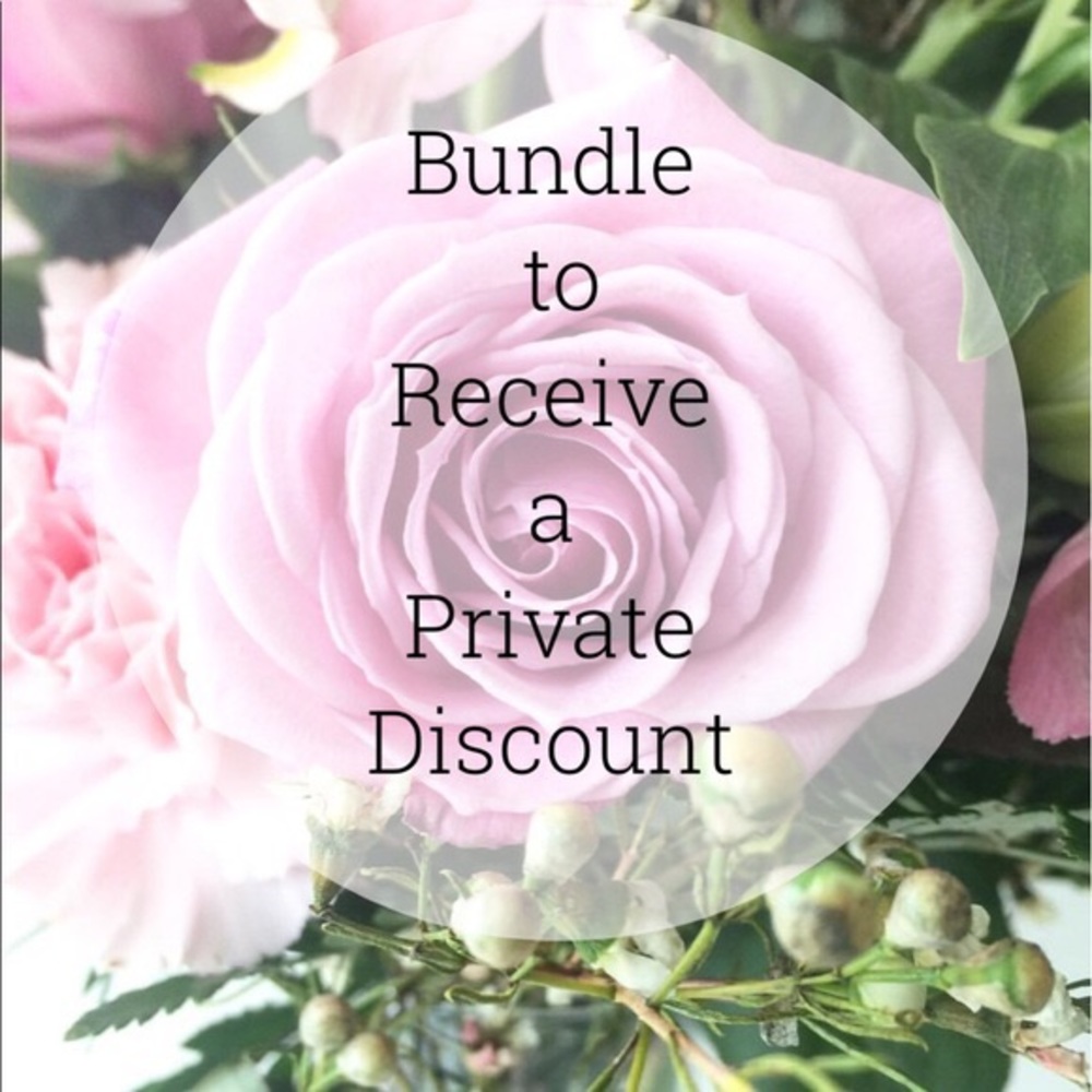 Bundle items and save! ❤️❤️